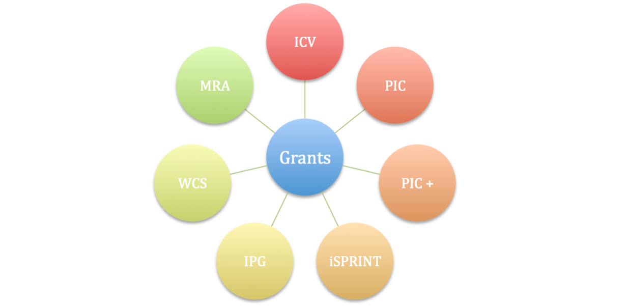 List of grants